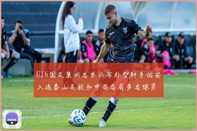 U16国足集训名单公布朴智轩李佑安入选泰山足校和申花各有多名球员参与